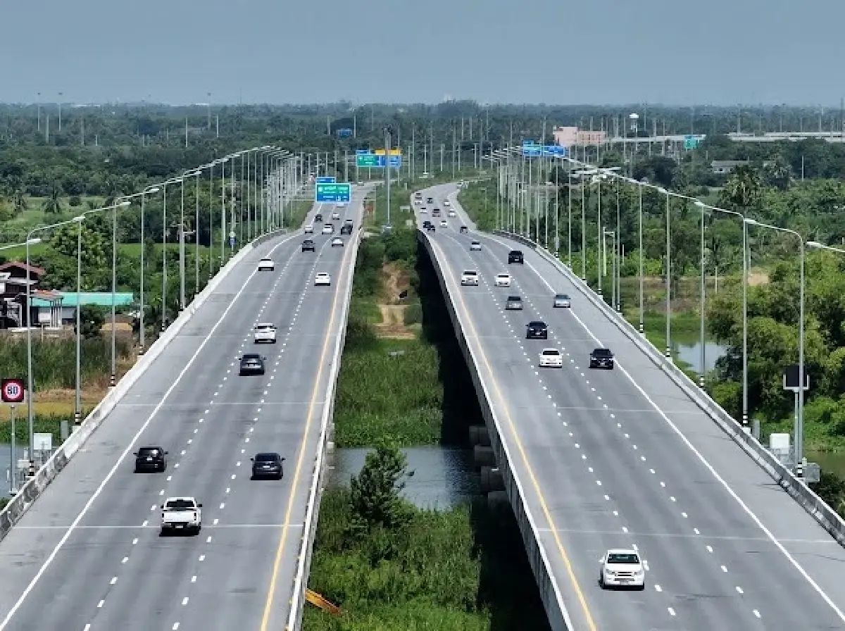 ‘มอเตอร์เวย์ M81’ บางใหญ่ – กาญจนบุรี เริ่มเก็บค่าผ่านทาง คืนนี้