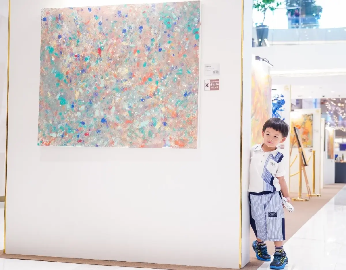 ธนณ์กรร์ วัฒนศิริธรรม ศิลปินวัย 3 ขวบ เตรียมไปแสดงงานที่เบอร์ลิน