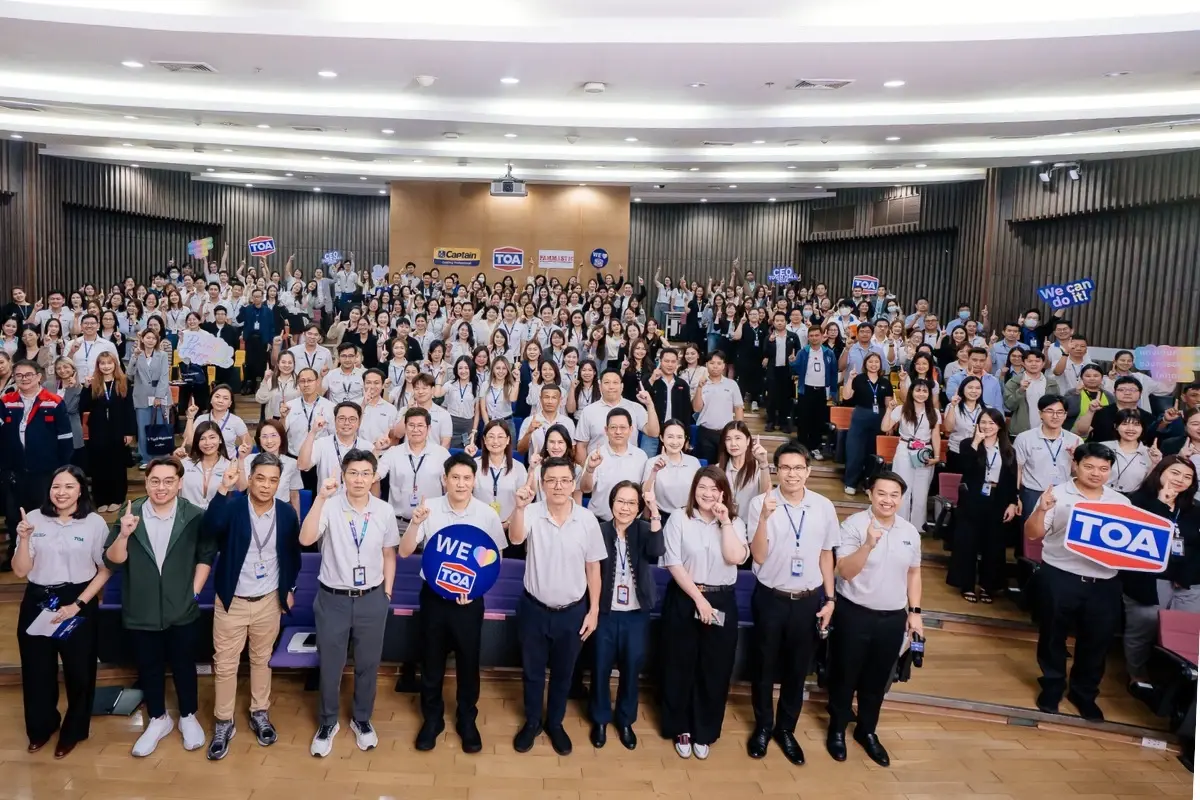 TOA เปิดปี 69 ประกาศวิชันใหม่ 'แต่งเติมความสุขของการอยู่อาศัยให้ทุกคน' เดินหน้า Net Zero อย่างยั่งยืน