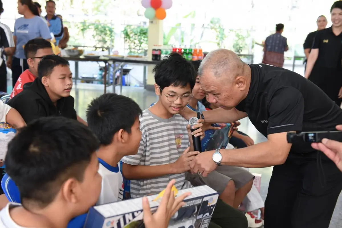 ผอ.อผศ. ควง นายกสมาคมฯ เปิดงานวันเด็ก สร้างรอยยิ้ม–ปลูกพลังเยาวชน