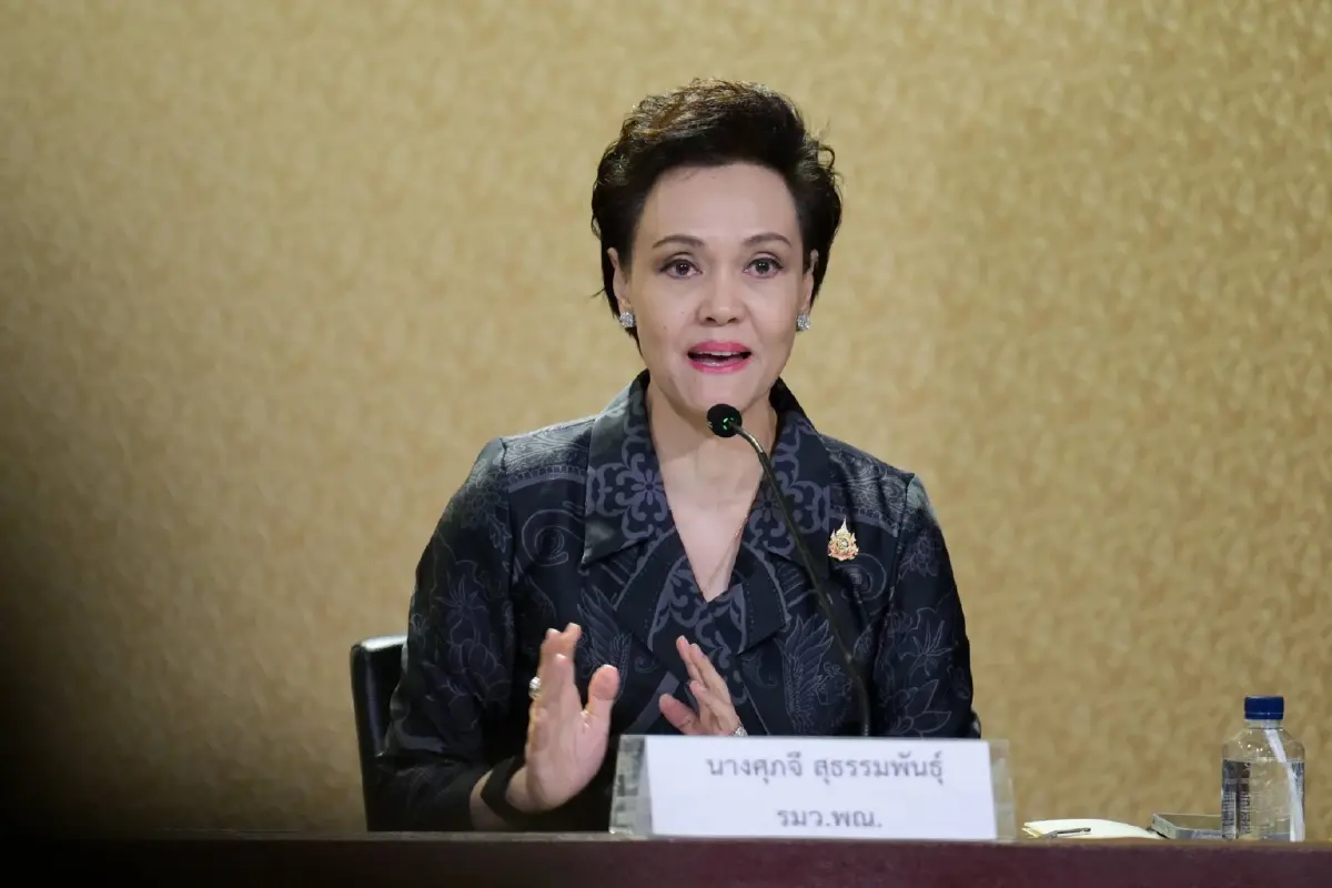 'อนุทิน' นำทีม 'เอกนิติ - ศุภจี' แถลงความสำเร็จประชุมดาวอส ปักธงไทยบนเวทีโลก ดึงลงทุน 5 แสนล้าน