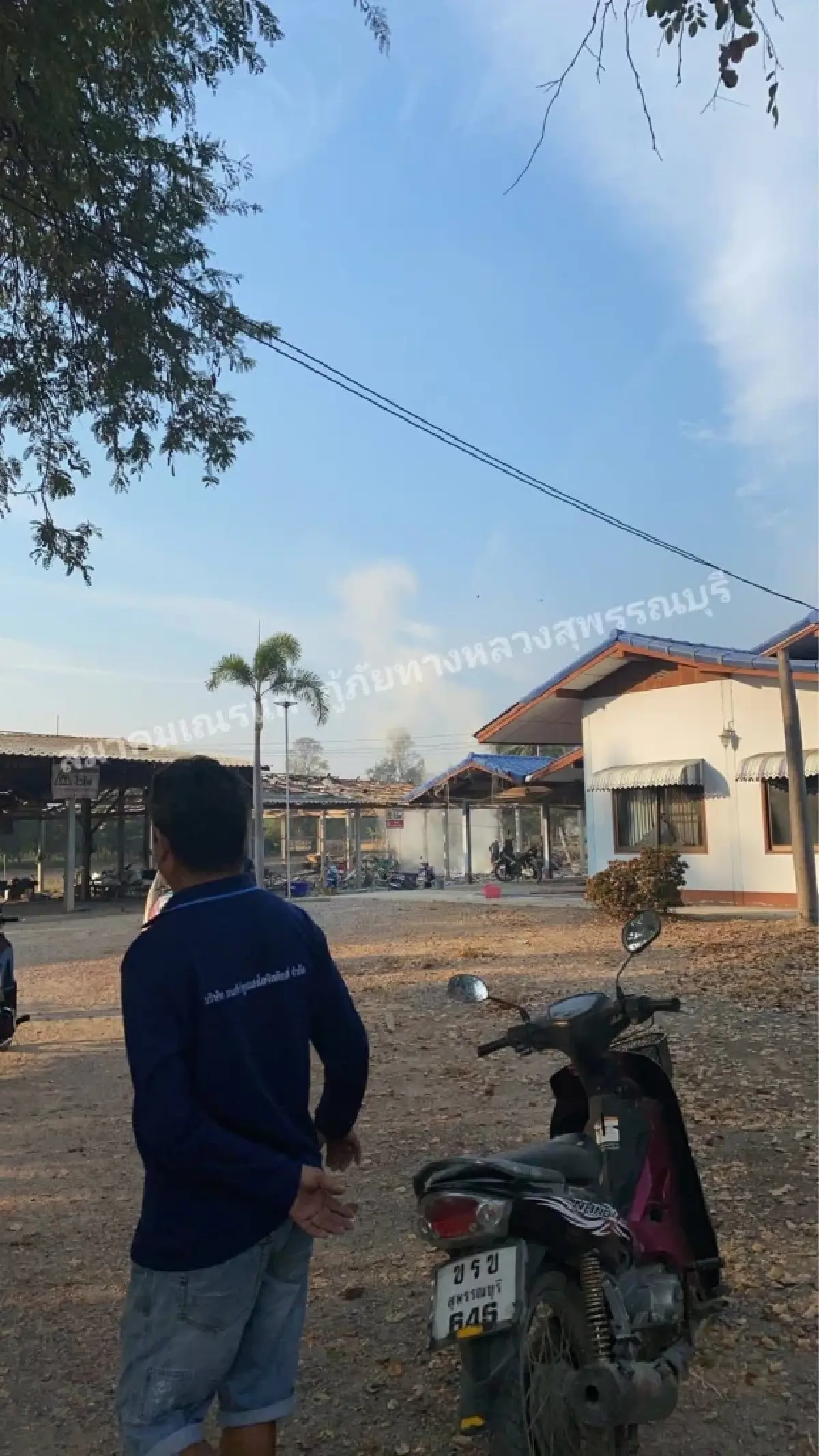 คืบหน้าเหตุ โรงงานพลุระเบิดสุพรรณบุรี คนเสียชีวิต 1 บาดเจ็บ 3 ราย