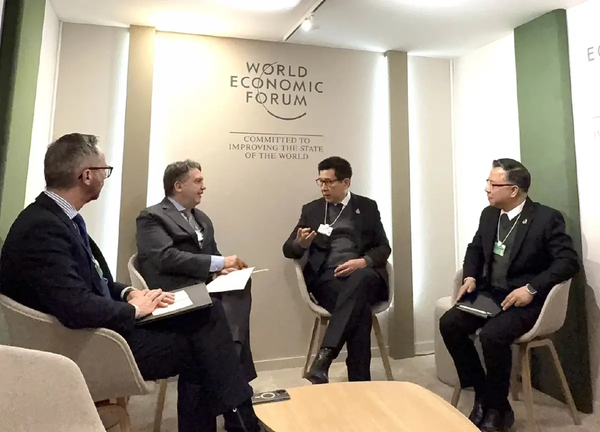 'เอกนิติ' ปิดฉากภารกิจดาวอส ปักธงไทยบนเวทีผู้นำโลก ลุยแผนลงทุน 5 แสนล้าน