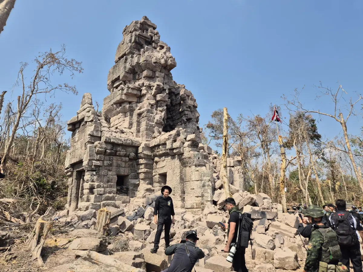 อัปเดต ปราสาทตาควาย-เนิน350 'กรมศิลป์' เข้าปูแผนบูรณะ กัมพูชาเร่งฟื้นกำลัง