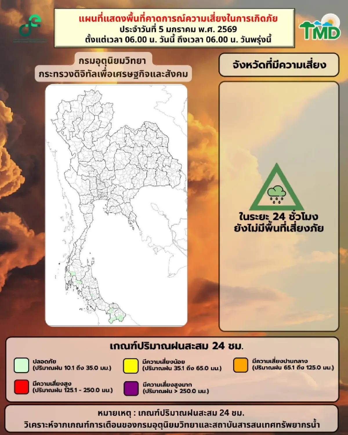 'เหนือ อีสาน' หนาวต่อเนื่อง ต่ำสุด 14°C กทม. อากาศเย็นในตอนเช้า