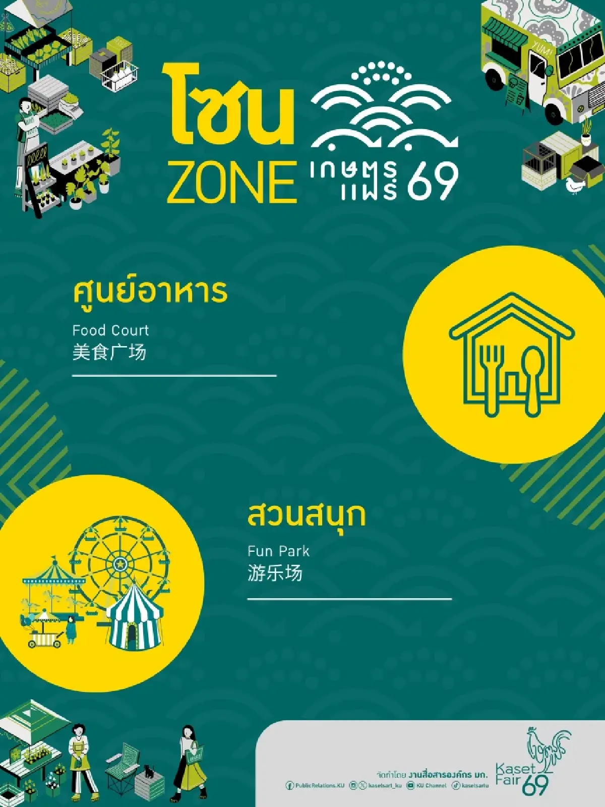 เริ่มแล้ว! งานเกษตรแฟร์ 2569  เช็กโซนของกิน ช้อปของถูก วิธีเดินทาง