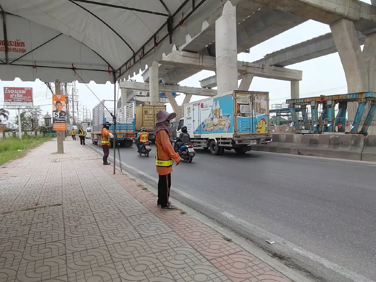 คืบหน้า รื้อซากมรณะ เครนถล่มพระราม 2 เร่งเคลียร์โครงเหล็ก คานปูน