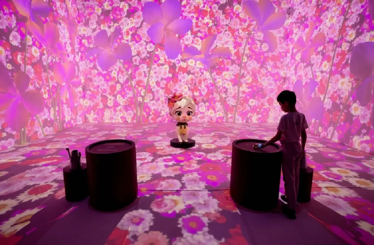 BLOOM in Four Seasons นิทรรศการศิลปะดิจิทัล อิมเมอร์ซีฟ อบอุ่นใจ