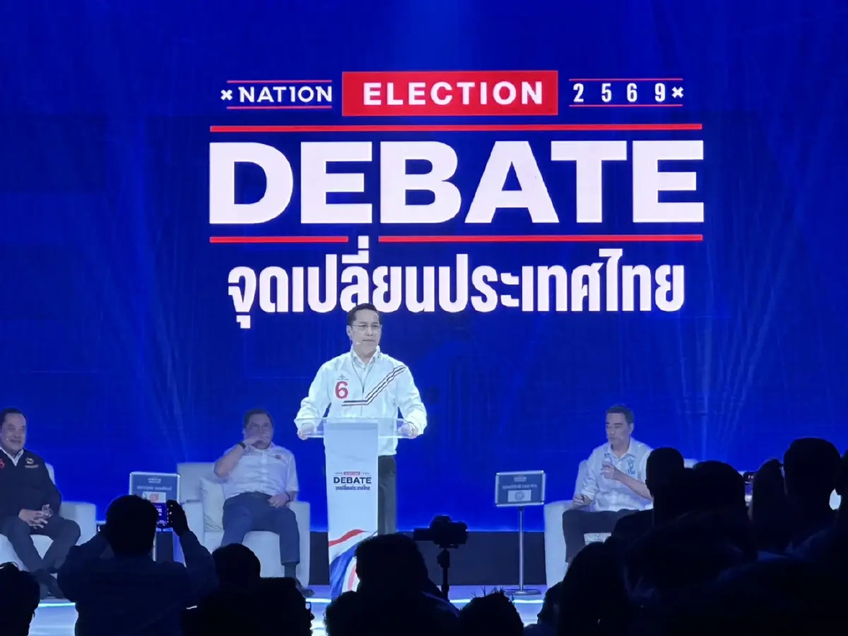 ประชันนโยบายเดือด! เวทีดีเบต ‘เครือเนชั่น’ 8 พรรคดังเข้าร่วม