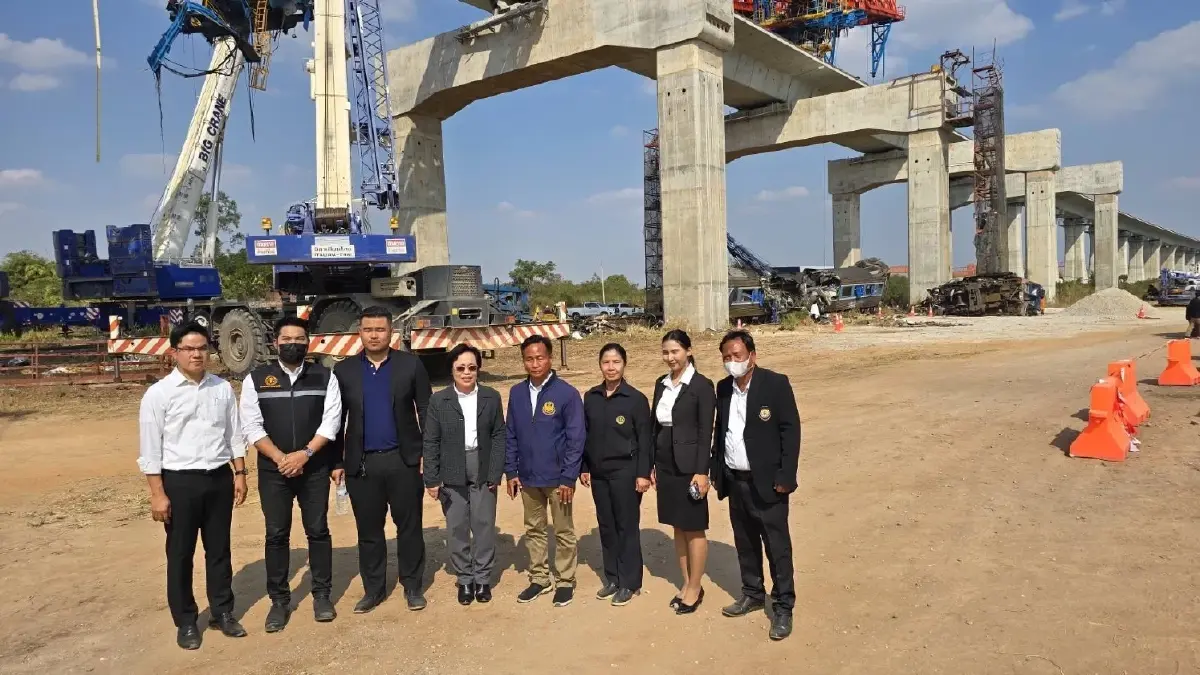 สภาทนายความ บุกสีคิ้ว ช่วยคดีเครนถล่มทับรถไฟ เผยสิทธิ์รับเยียวยา 5 แสน