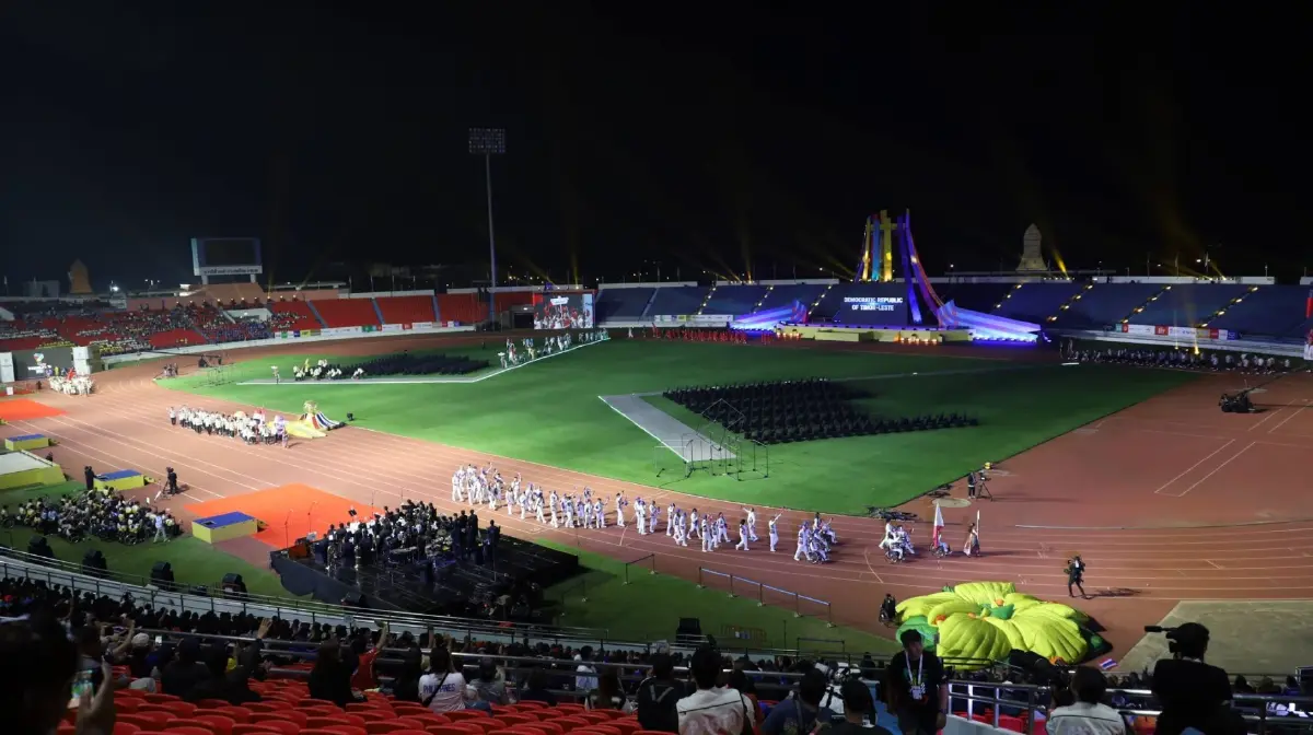 อาเซียนพาราเกมส์ ครั้งที่ 13 เปิดฉากสุดยิ่งใหญ่ จัดเต็มแสงสีเสียงตระการตา