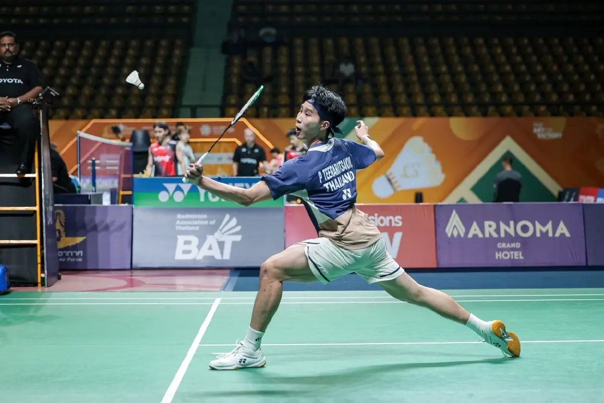 LIVE สด แบดมินตัน 'อิคคิว พณิชพล พบ จู ซวน เฉิน' Thailand Masters 2026