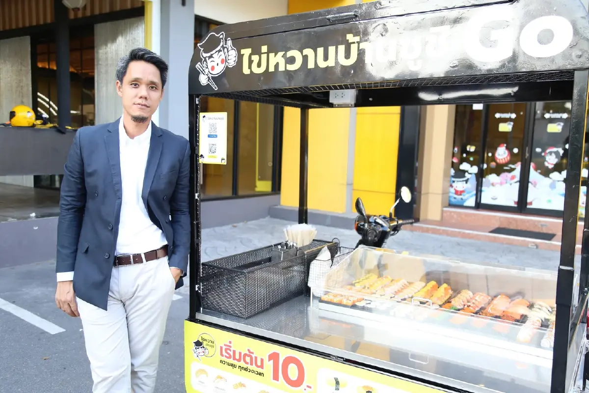 ‘ไข่หวานบ้านซูชิ’ แตกไลน์ ทำโมเดล ‘รถพ่วงข้าง’ เน้นเจาะย่านชุมชน เตรียมเปิดตัวภายในต้นปีนี้