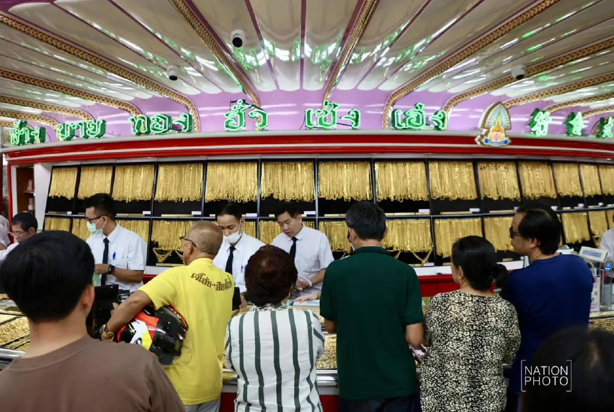 ราคาทองวันนี้ พุ่งแรงปรับ 30 ครั้ง เช็กฮั่วเซ่งเฮง บรรยากาศค้าทอง