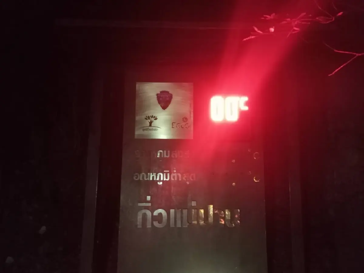 หนาวจนตัวสั่น! ดอยอินทนนท์-กิ่วแม่ปาน แตะ 0 องศาฯ ครั้งแรกของปี 69