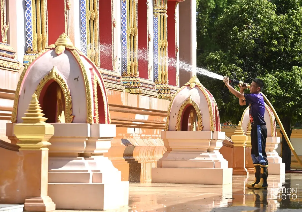 ผวา 'ไวรัสนิปาห์' วัดดังอยุธยาเร่งล้างมูลค้างคาว - ไทยยังไม่พบผู้ติดเชื้อ