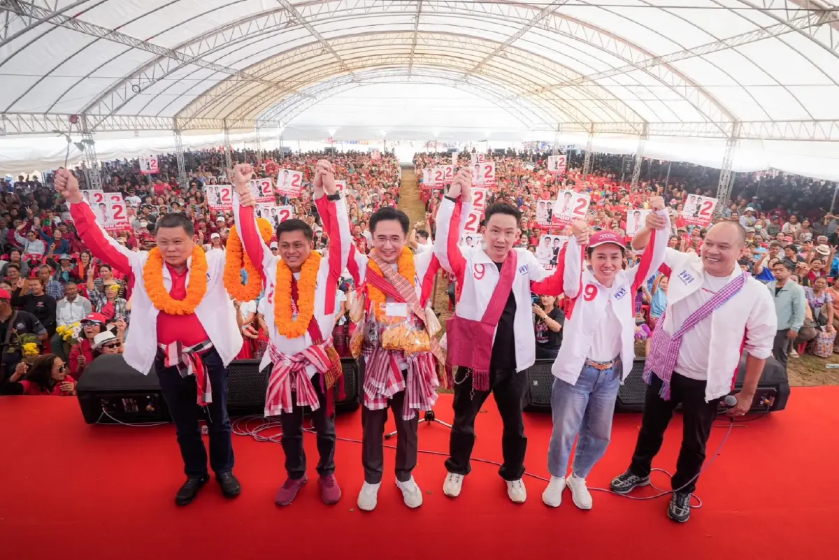 ‘ยศชนัน’ ปราศรัย จ.กาญจนบุรี เดิมพัน 200 สส. เชื่อคนโหวตไม่เอาเทา