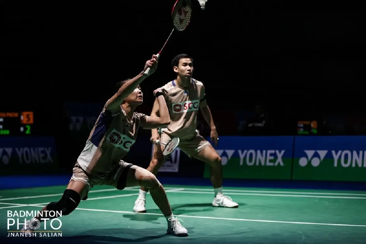 ถ่ายทอดสดแบดมินตัน บาส-เฟม ทีมชาติไทย พบ ฝรั่งเศส India Open 2026