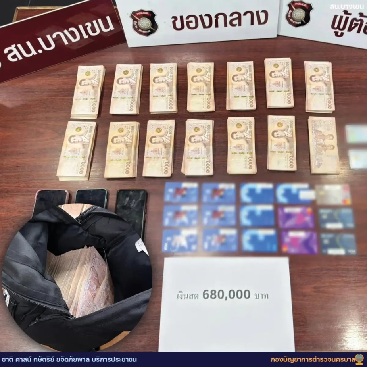 จับ1สาว1ชาย เงินสด 6 แสนคาตู้ ATM มีบัตร 15 ใบ รับจ้างกดเงินบัญชีม้า