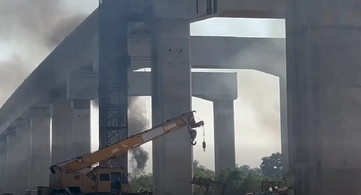 คืบหน้า! เครนรถไฟความเร็วสูง ล้มทับขบวนรถไฟสีคิ้ว ดับ 22 เจ็บ 55