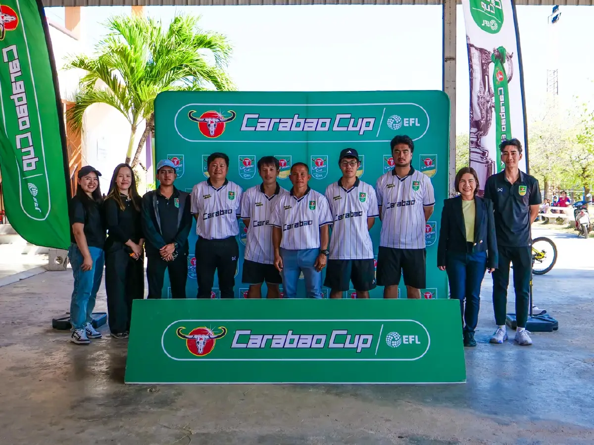 คาราบาว สานฝันนักเตะจิ๋ว! เปิด 'สนามแห่งโอกาส' ติวเข้มทักษะฟุตบอลเยาวชนบางปะกง