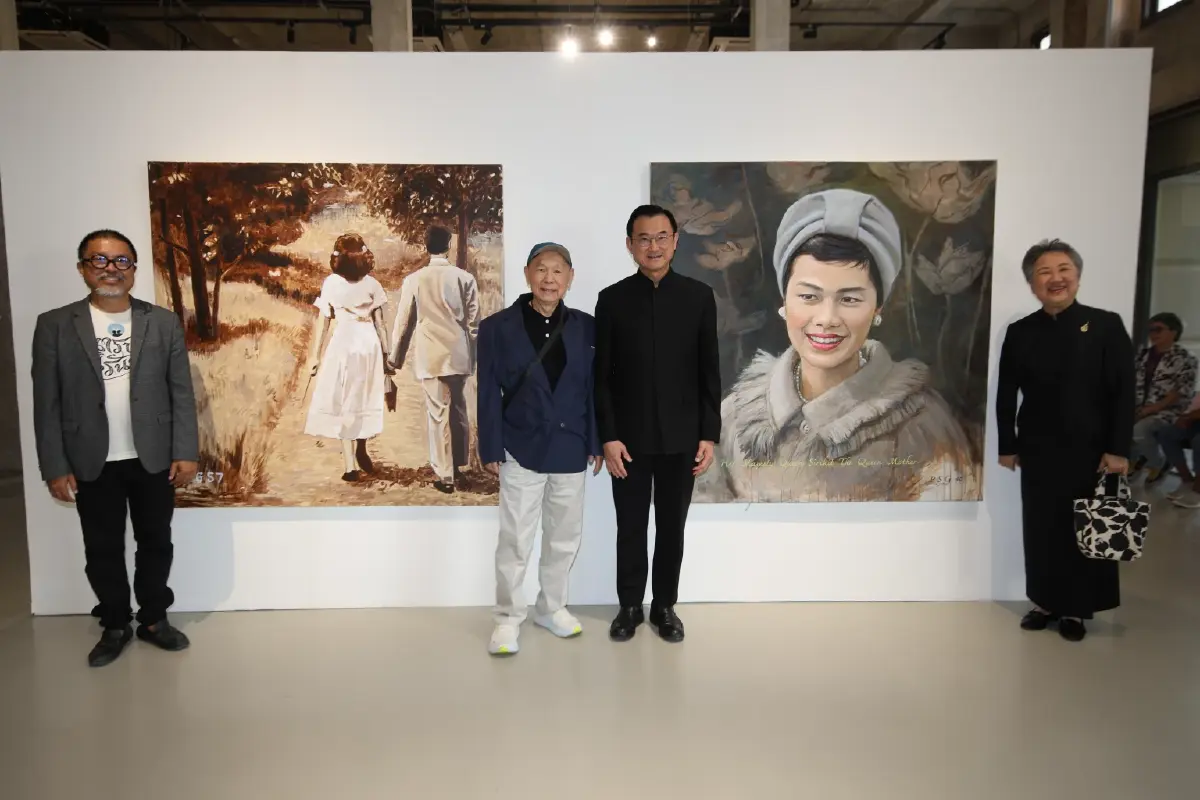 ศิลปะจากหัวใจ…นิทรรศการน้อมถวายอาลัยแด่สมเด็จพระพันปีหลวง ชมฟรี ณ หอศิลป์ร่วมสมัยราชดำเนิน