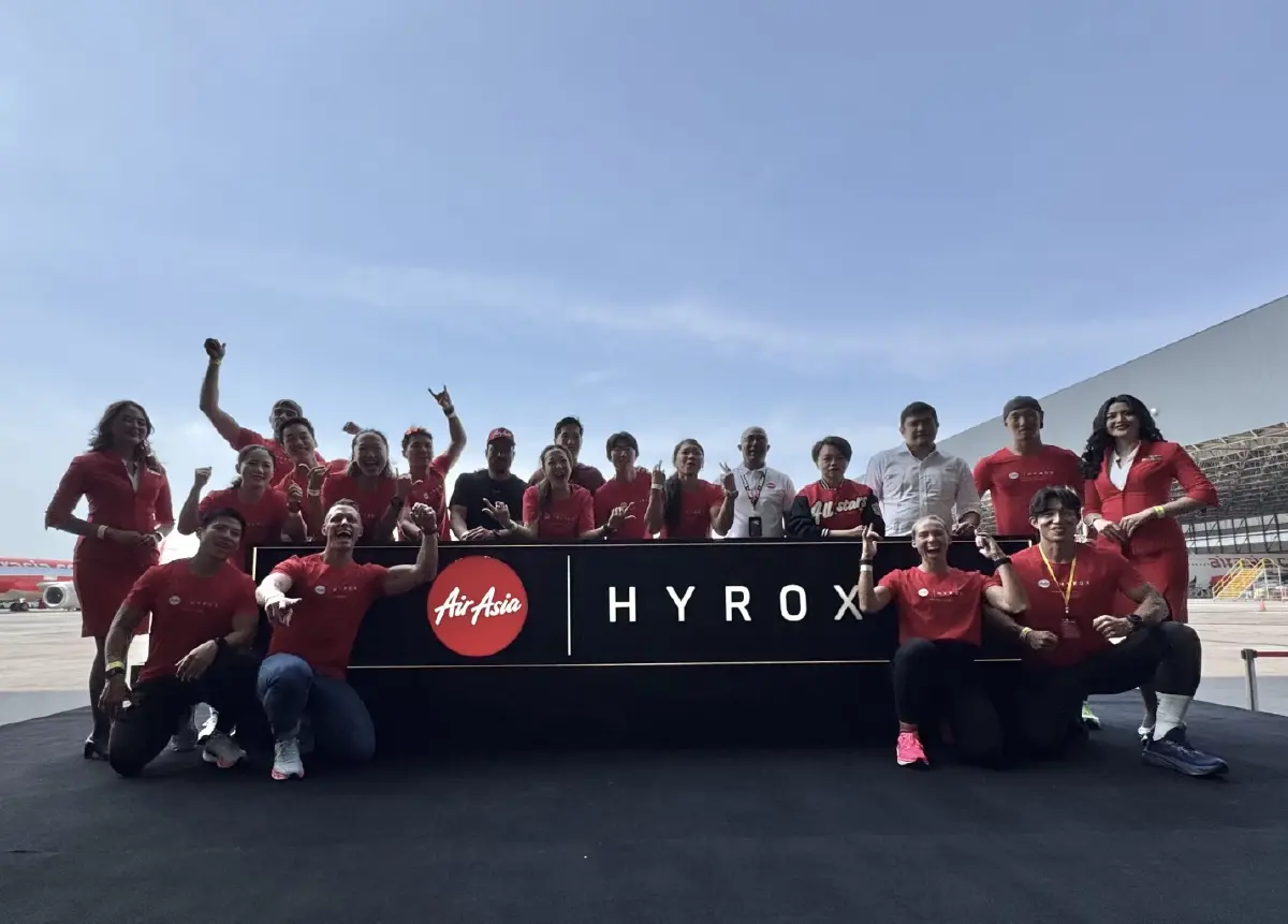 AirAsia จับมือ HYROX พลิกโฉมท่องเที่ยวเชิงฟิตเนส เจาะกลุ่มคนรักสุขภาพทั่วเอเชีย