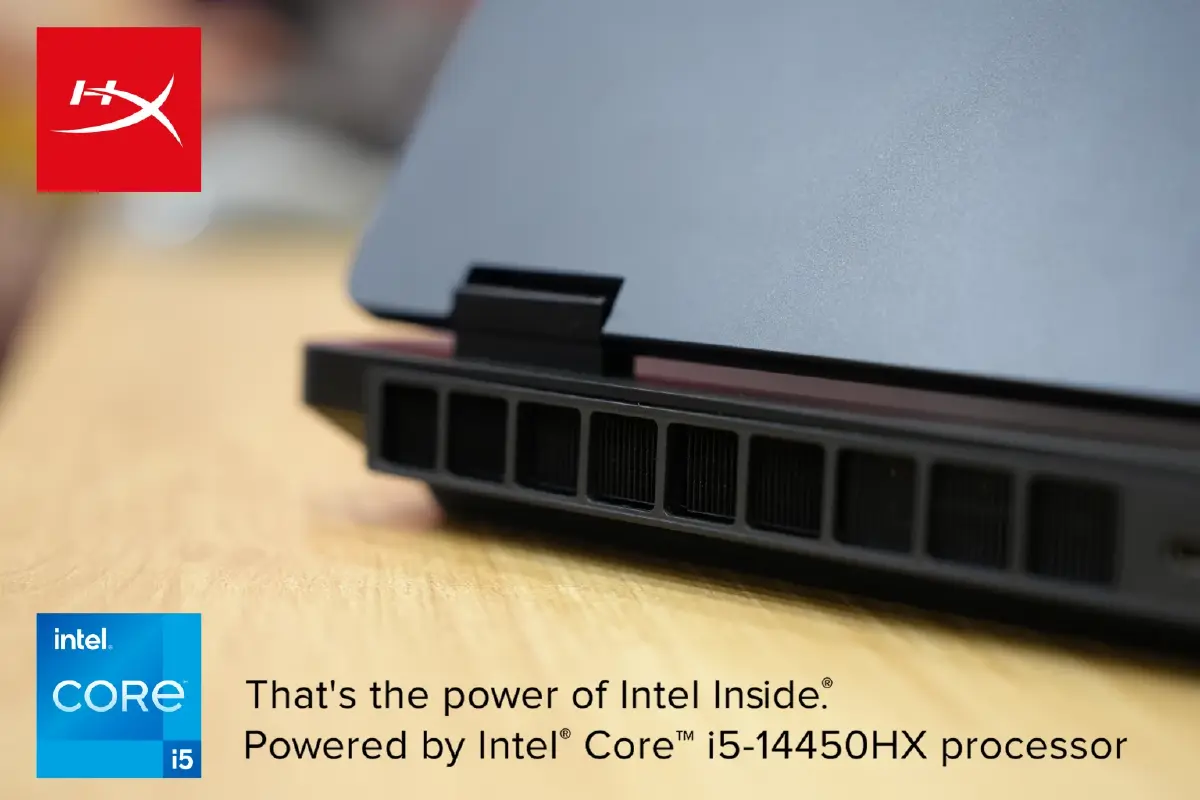 ฉีกกฎเกมมิ่งเกียร์! HyperX OMEN 15 โน้ตบุ๊กเกมมิงพลังแรง Intel® Core™ i7-14650HX บอดี้รถถัง