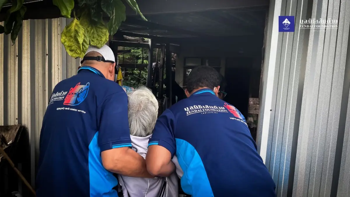 ‘8 เส้นดาย’ ช่วยคนไร้เส้นสาย  เชื่อมช่องโหว่ ‘ระบบสาธารณสุข’