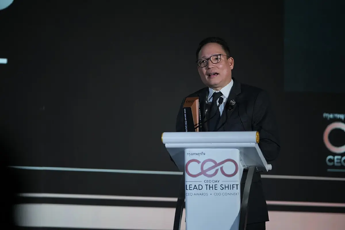 กรุงเทพธุรกิจ เปิด 5 สุดยอดผู้นำ คว้ารางวัล CEO Awards 2025 ต้นแบบวิสัยทัศน์ขับเคลื่อนเศรษฐกิจไทยสู่เวทีโลก