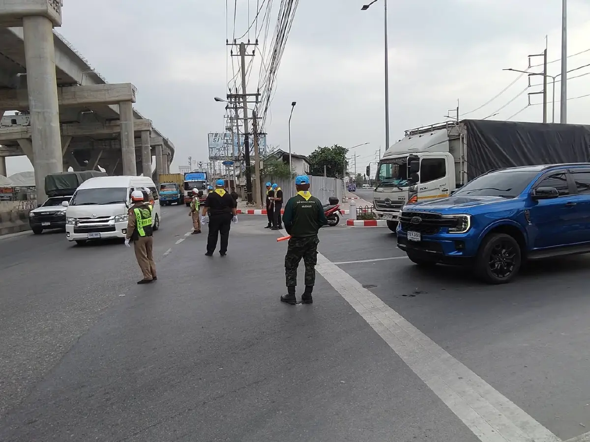 คืบหน้า รื้อซากมรณะ เครนถล่มพระราม 2 เร่งเคลียร์โครงเหล็ก คานปูน