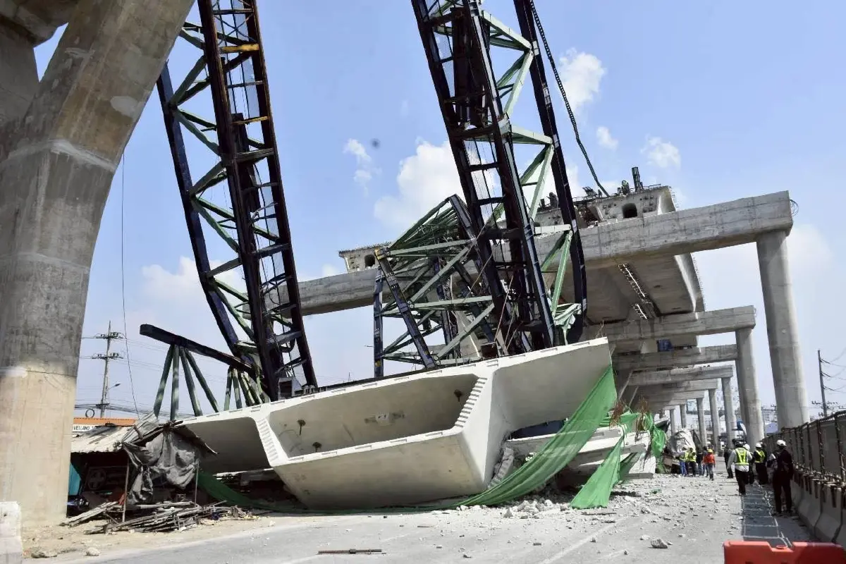 เปิดข้อมูล 'เครนถล่ม' อุบัติเหตุก่อสร้าง บทเรียนซ้ำซาก 'เมกะโปรเจกต์'