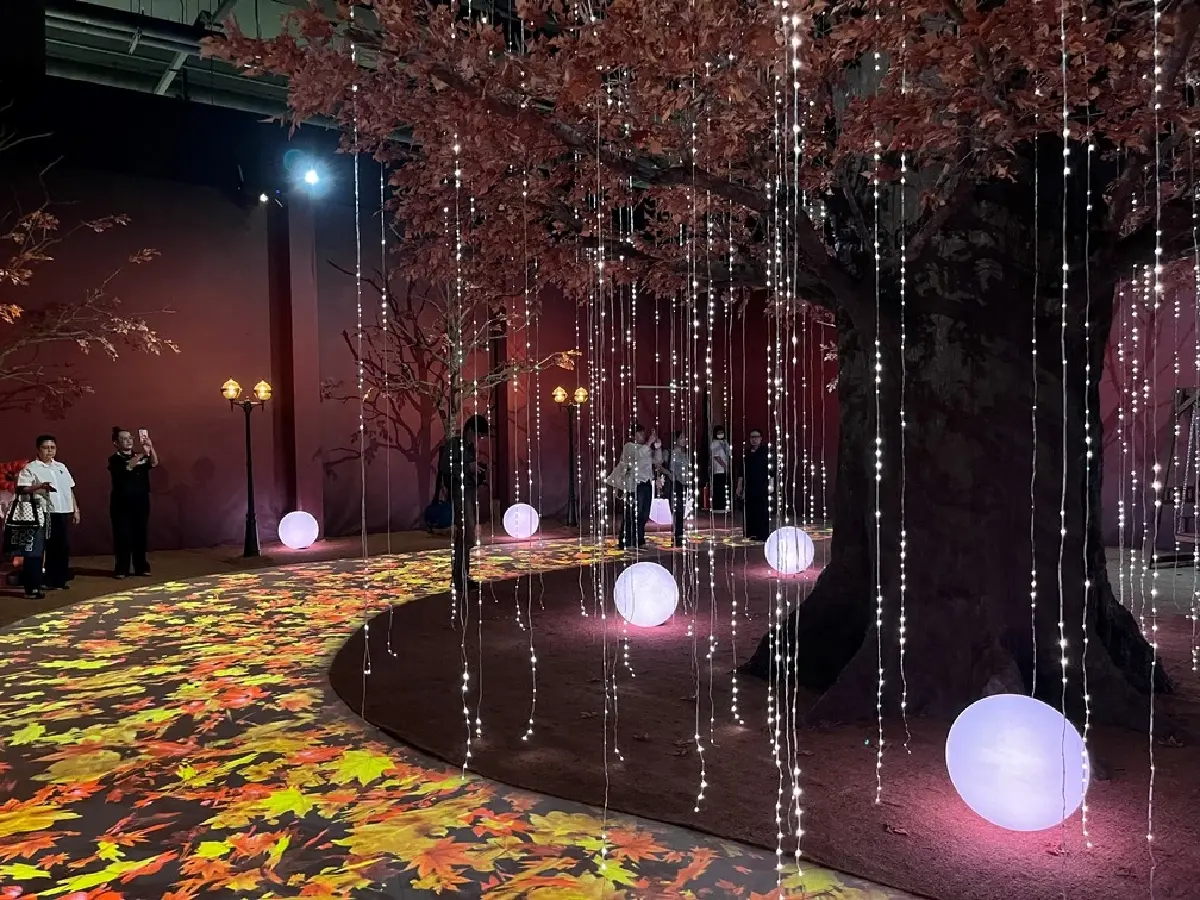 BLOOM in Four Seasons นิทรรศการศิลปะดิจิทัล อิมเมอร์ซีฟ อบอุ่นใจ