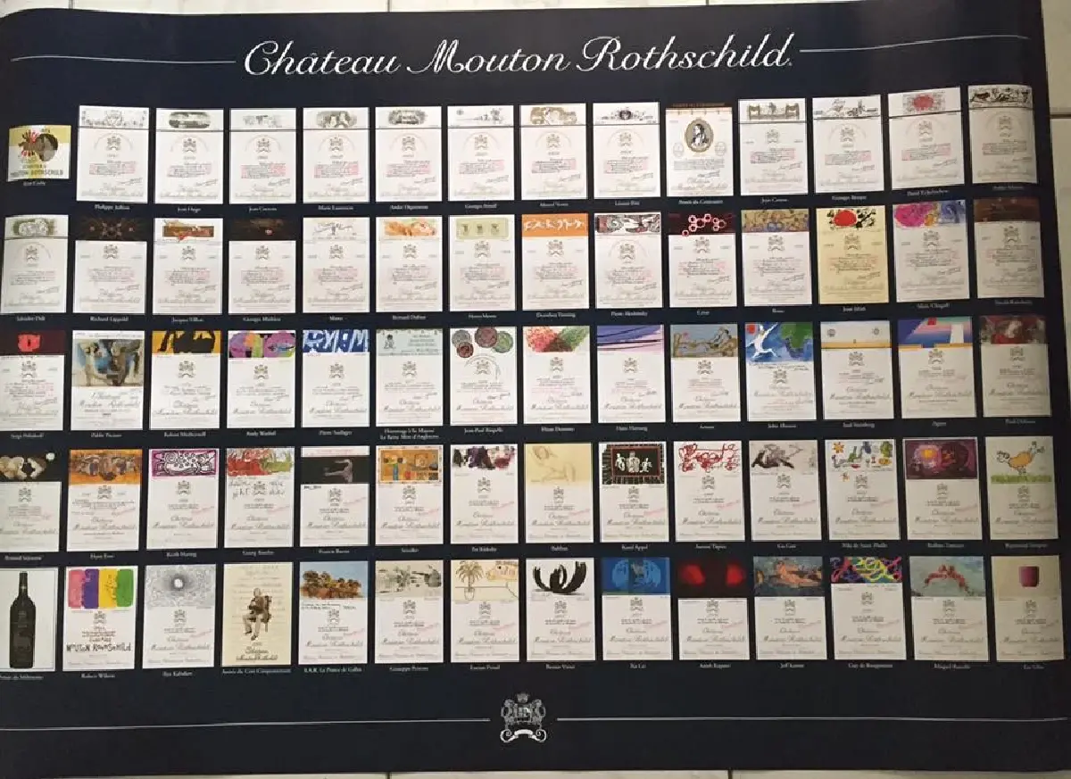 ชาโต มูตง ฮร็อธส์ชิลด์ : ฉลากอมตะนิรันดร์กาล