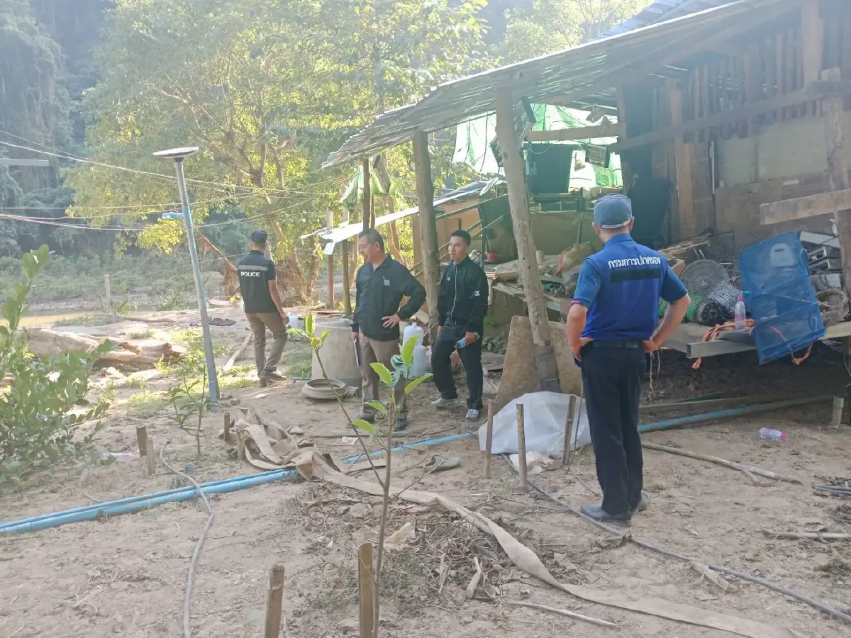 กรมป่าไม้ลุยตรวจสอบ พบรุกป่าอนุรักษ์ ลุ่มน้ำยวม เร่งเอาผิดทันที