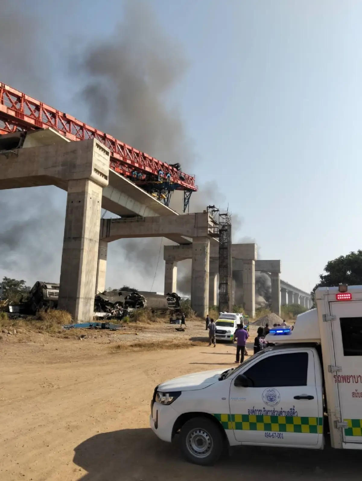 ส่อง 5 มาตรการ กรมการขนส่งทางราง คุมเข้มเหตุเครนถล่มทับรถไฟสีคิ้ว