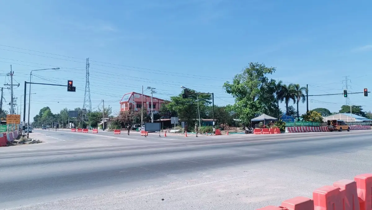 ปิดถนน แยกหางน้ำสาคร รับมือทัพ รถเข้ากรุงเทพ เช็กจุดเลี่ยง ทางลัด