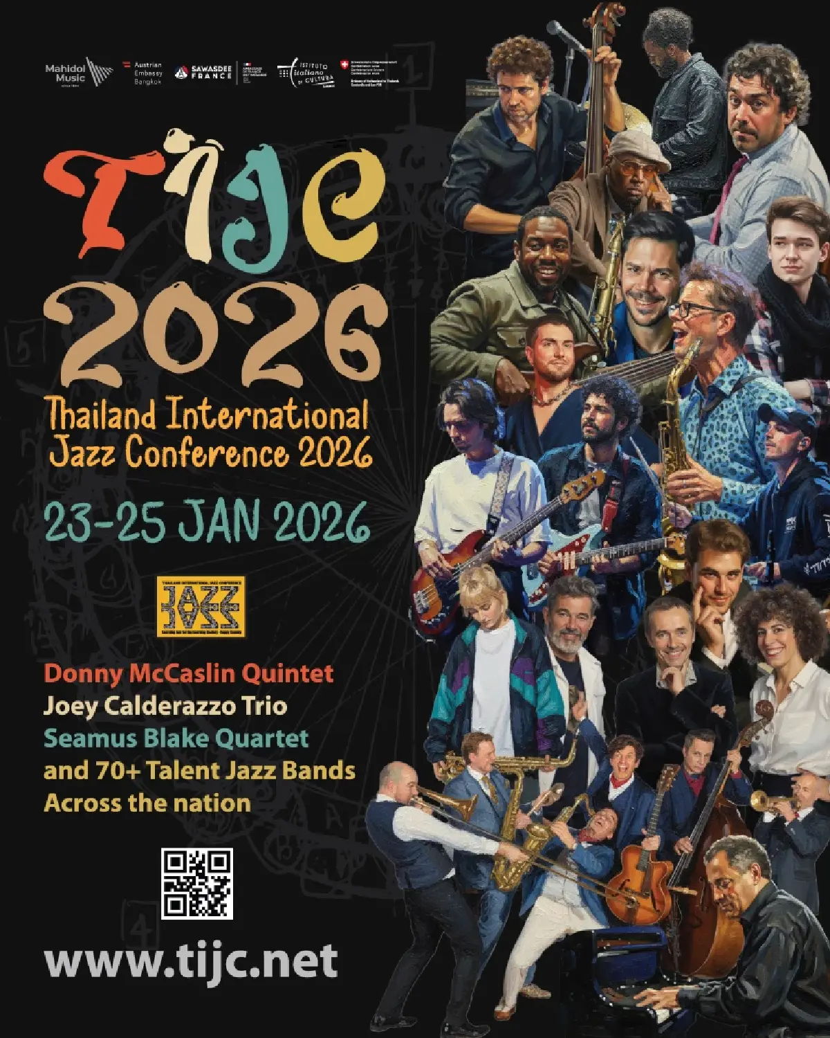TIJC 2026 เปิดไลน์อัพศิลปินระดับพระกาฬ ฉลอง 100 ปี John Coltrane