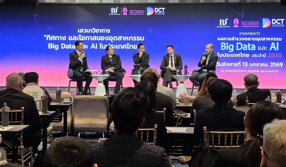 BDI เผยผลสำรวจตลาด Big Data & AI ไทยปี 2568 มูลค่าทะลุ 4.1 หมื่นล้าน โต 18%