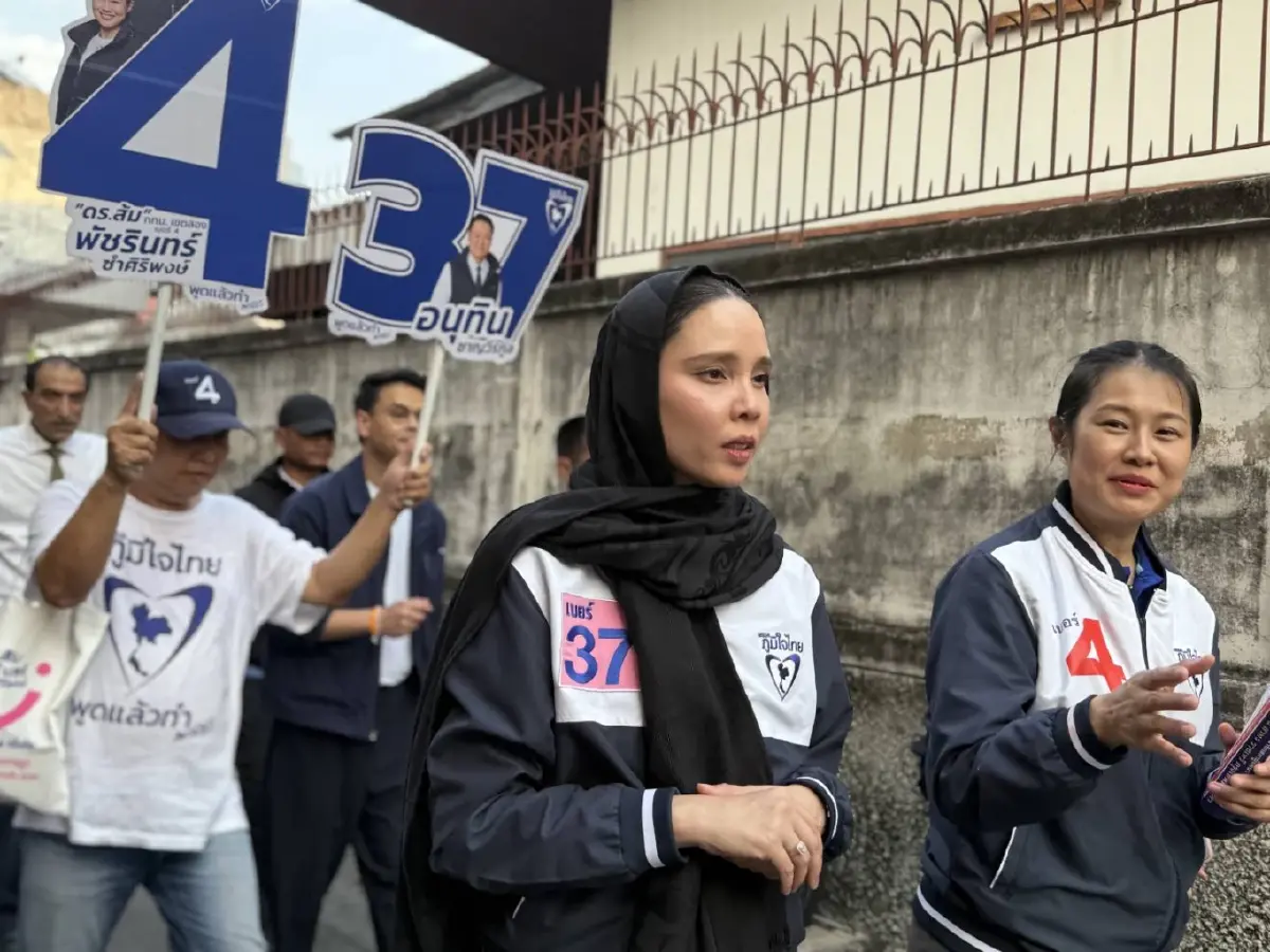 ดรีมทีม ภท. ลุยหาเสียง ชุมชนมุสลิม 'ซาบีดา' อ้อนผลงานชัด ทำฮัจญ์ถูกลง