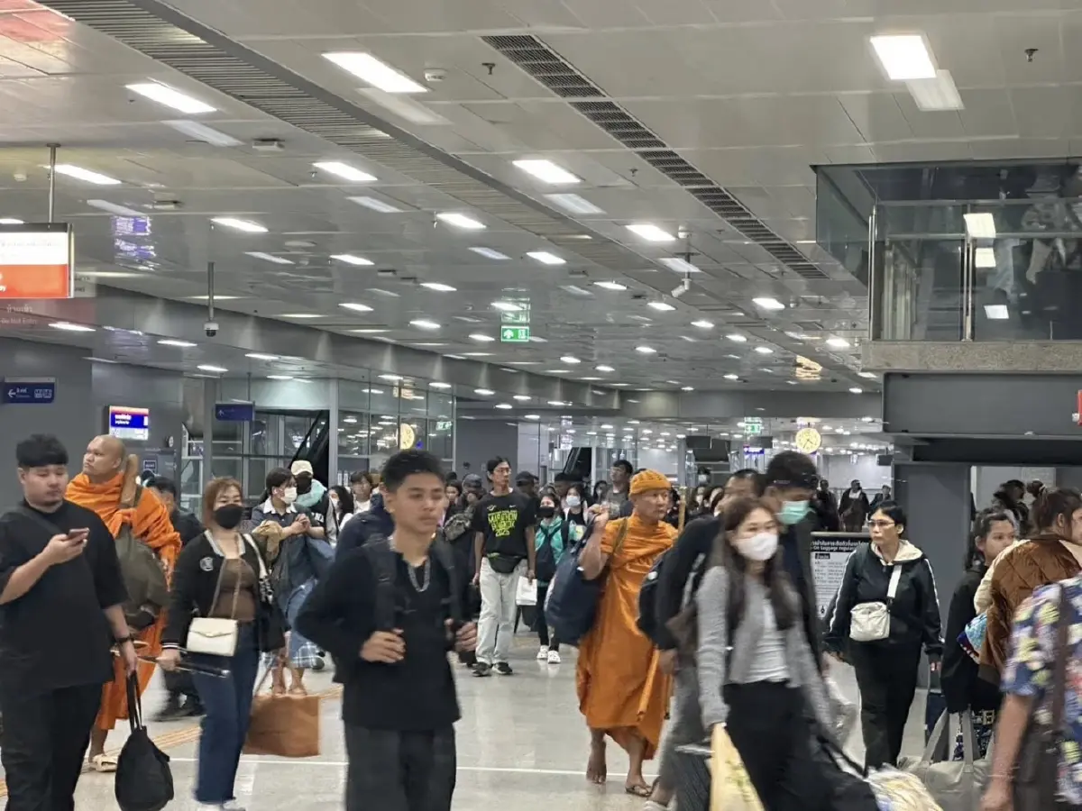 รฟท. สรุปยอดเดินทาง ปีใหม่ 2569 ทะลุ 9.4 แสนคน สายใต้ครองแชมป์สูงสุด