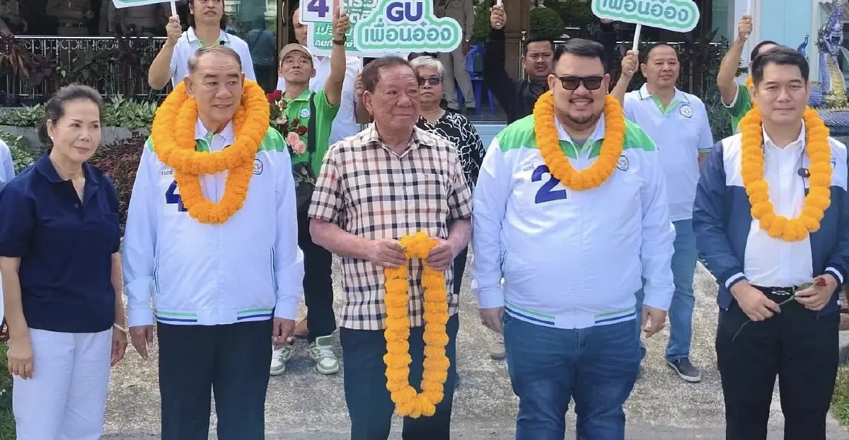 สนามนี้ไม่มี 'แดง' ดราม่า 'บ้านใหญ่' นครนายก