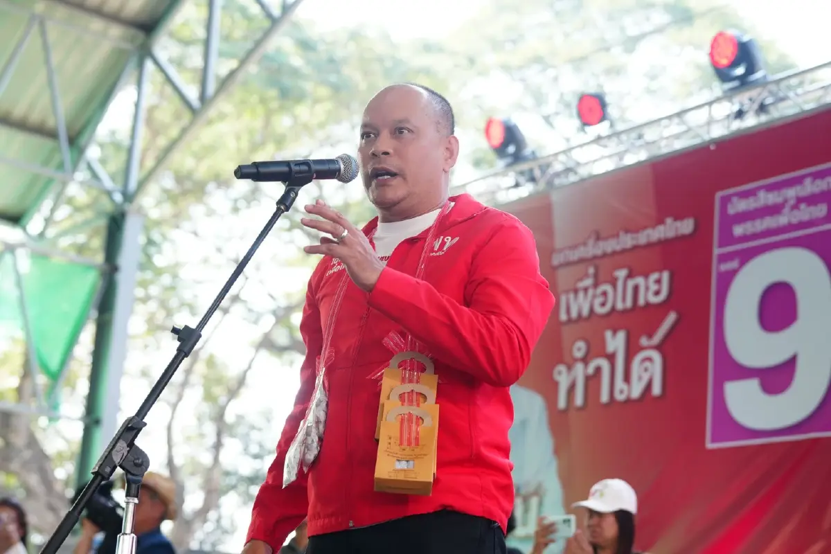 ‘เพื่อไทย’ ปราศรัยกวาด สส.เหนือ โต้ ‘ภท.’ งัดวาทกรรมขัดแย้ง