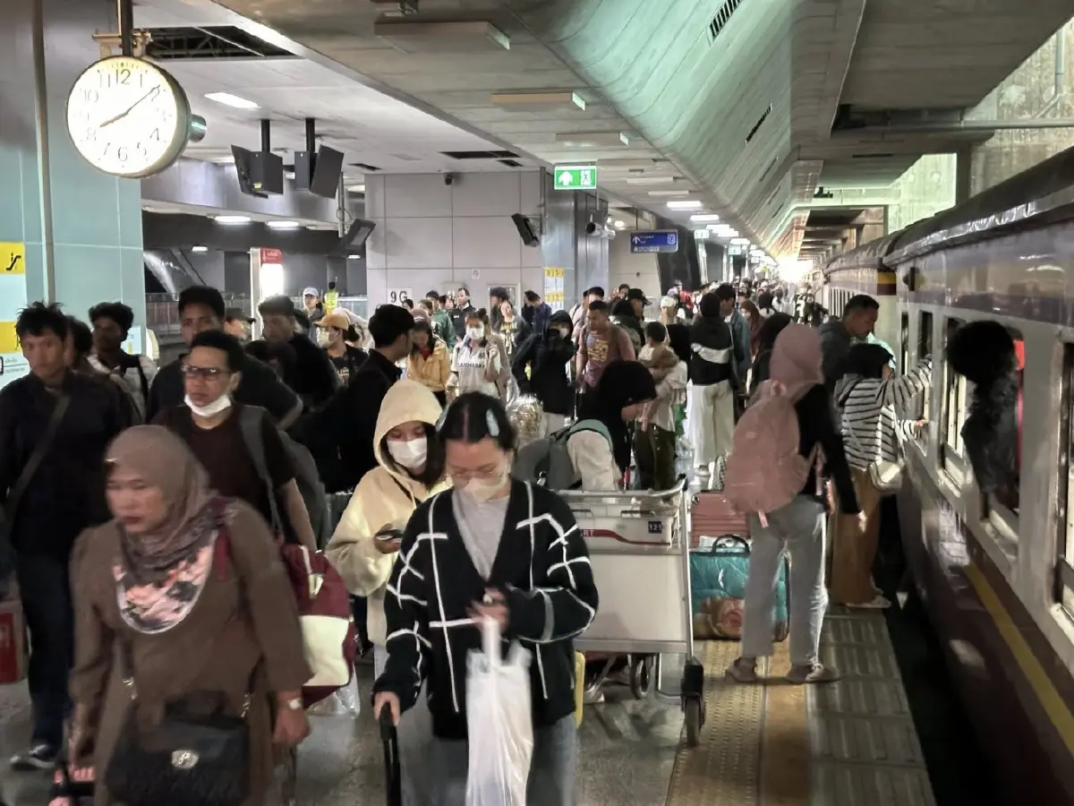 รฟท. สรุปยอดเดินทาง ปีใหม่ 2569 ทะลุ 9.4 แสนคน สายใต้ครองแชมป์สูงสุด