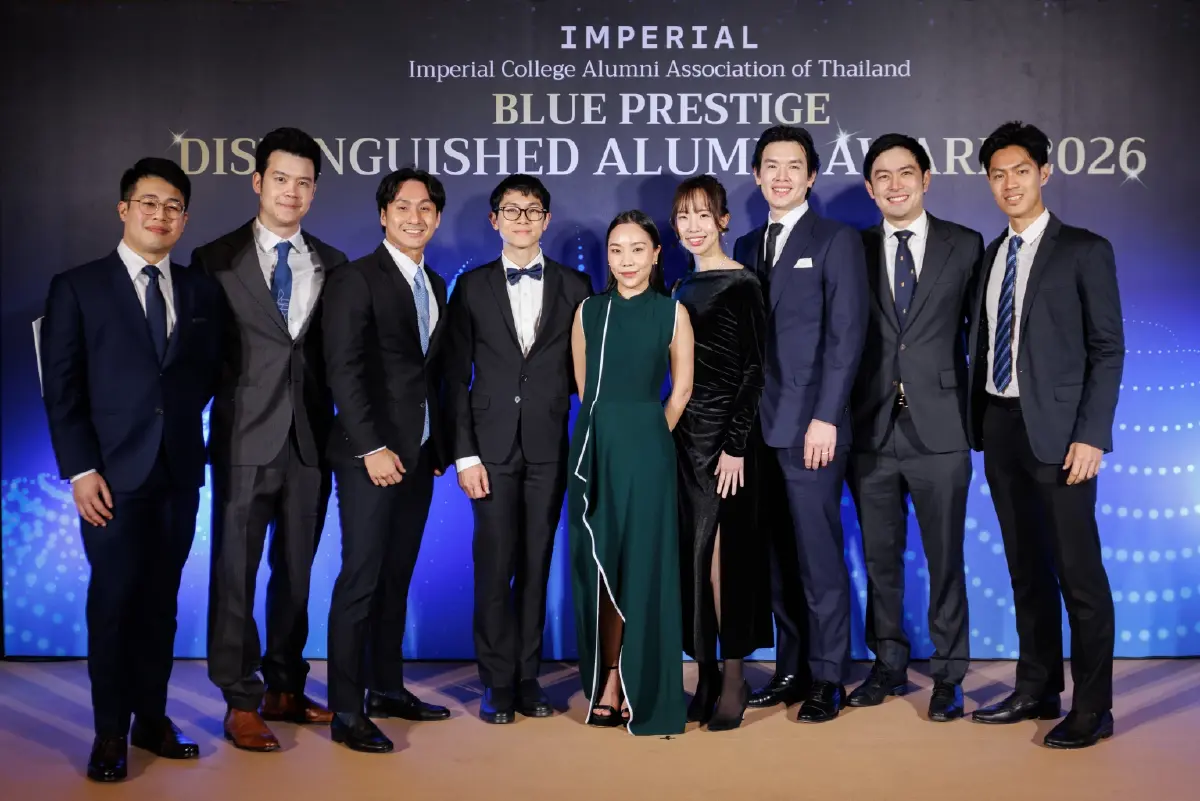 ศิษย์เก่า อิมพีเรียล คอลเลจ ลอนดอน แห่งประเทศไทย จัดงาน Distinguished Alumni Award 2026 เชื่อมสัมพันธ์-ร่วมยินดีศิษย์เก่าดีเด่น คุณหญิงกัลยา โสภณพนิช