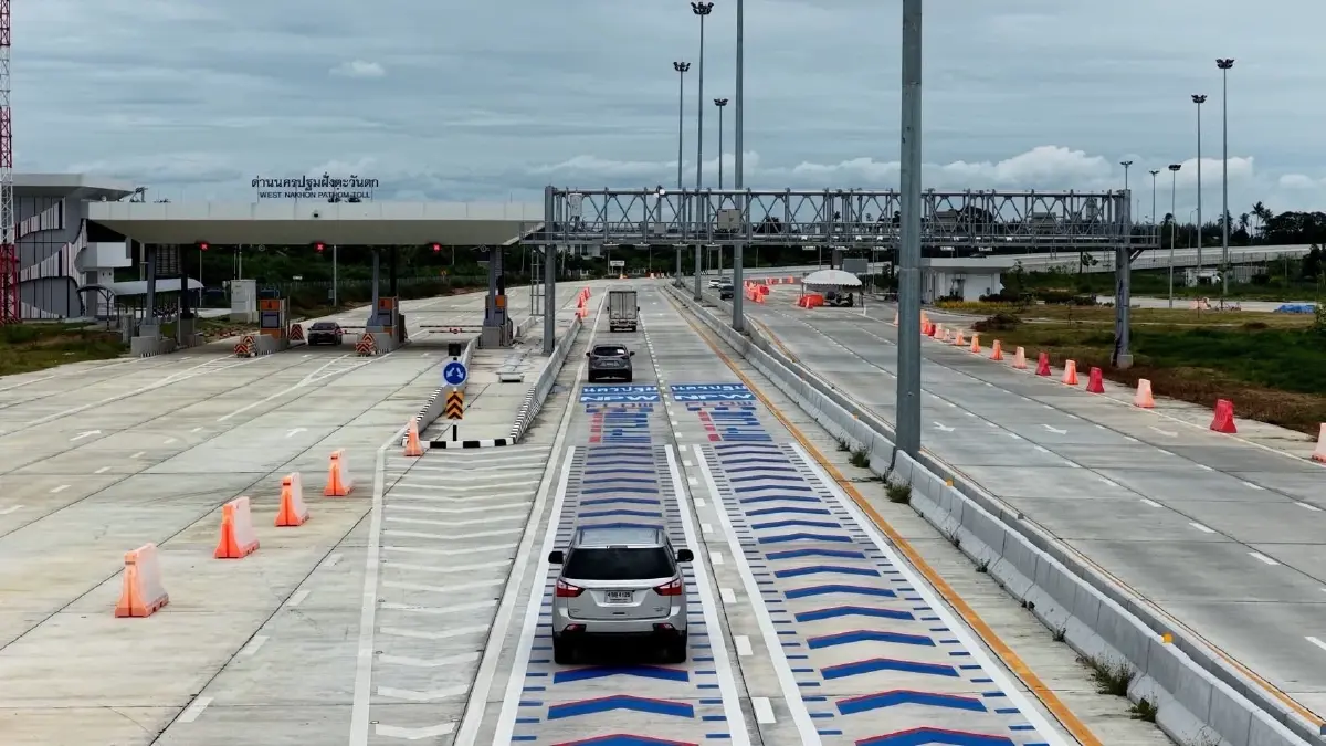 ราคาค่าผ่านทาง 'มอเตอร์เวย์ M81' ลงทะเบียน M-FLOW ติดตั้ง RFID Tag