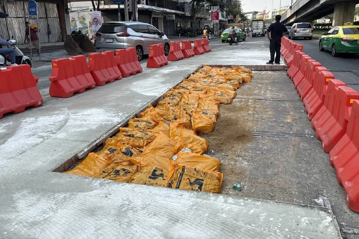 รถติดแล้ว เช็กเส้นทาง ปิดถนนอรุณอมรินทร์ ซอย 28 ปิดเลนกลาง 24 ชม.