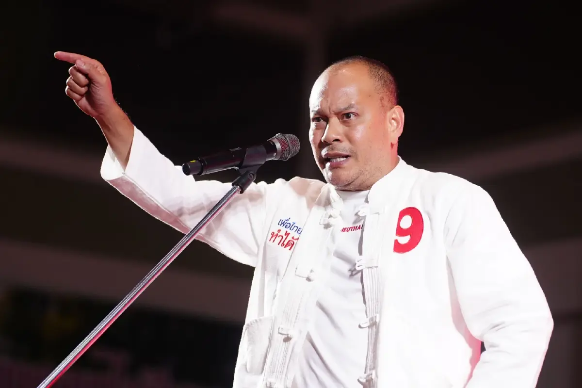 ‘เพื่อไทย‘ ปราศรัย จ.เชียงราย โต้ ‘อนุทิน’ ท้าดีเบตก่อนเลือกตั้ง