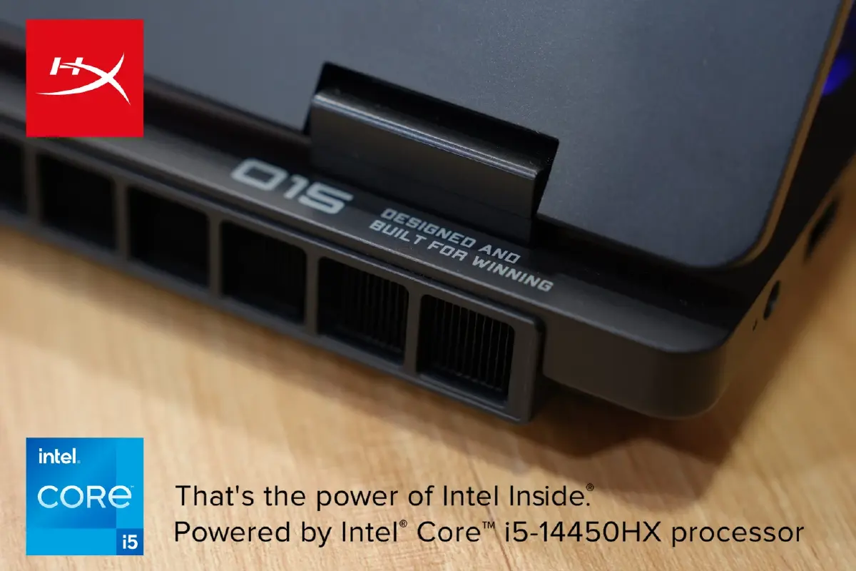 ฉีกกฎเกมมิ่งเกียร์! HyperX OMEN 15 โน้ตบุ๊กเกมมิงพลังแรง Intel® Core™ i7-14650HX บอดี้รถถัง