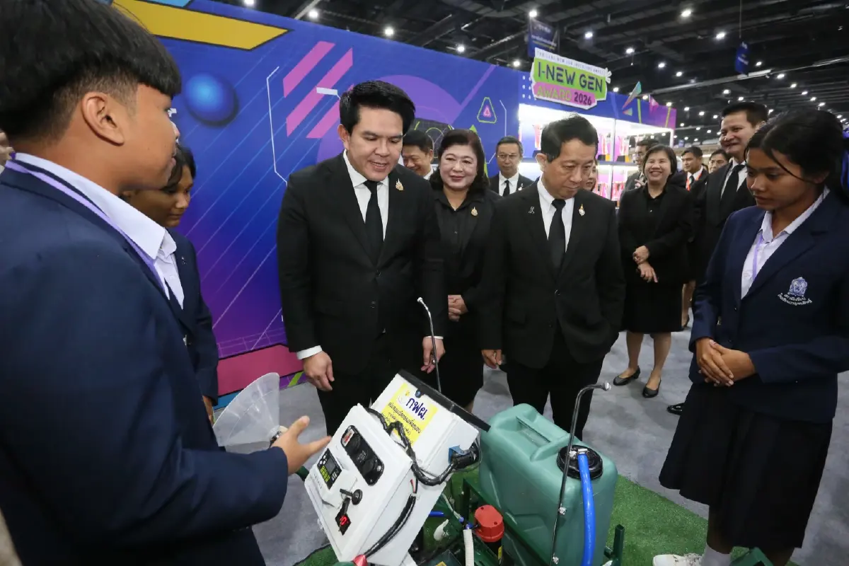 รมว.กระทรวง อว. เปิดงาน วันนักประดิษฐ์ 2569 นักวิจัยไทย-นานาชาติ รวมผลงานกว่า 1,000 ชิ้น